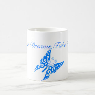 Café Taza de la mariposa
