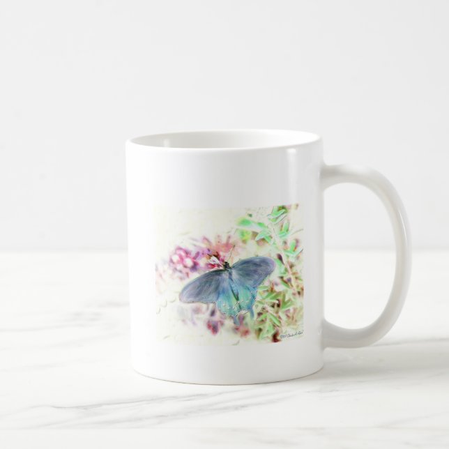 Café Taza de la mariposa de la maravilla de Kentucky (Derecha)