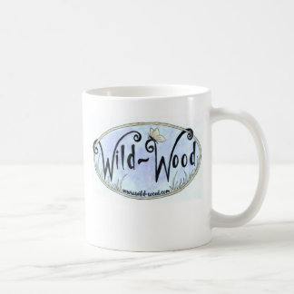 Café Taza de la mariposa de la Salvaje-Madera