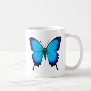 Café Taza de la mariposa de Papilio Ulises