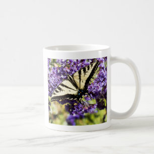 Café Taza de la mariposa de Swallowtail