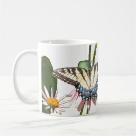 Café Taza de la mariposa y del abejorro