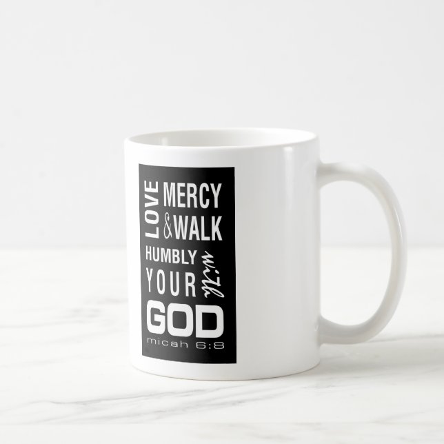 Café Taza de la misericordia del amor (Derecha)