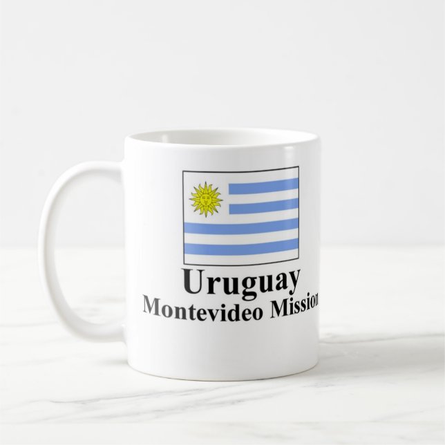 Café Taza de la misión de Uruguay Montevideo (Izquierda)
