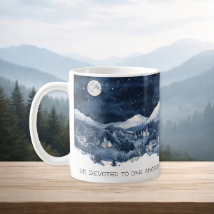 Café Taza de la montaña de las Escrituras Bíblicas Roma