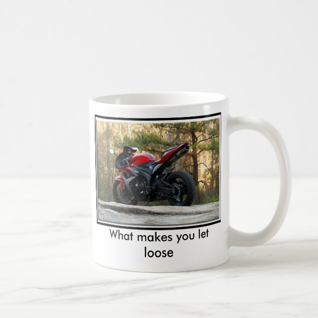 Café Taza de la motocicleta (Derecha)