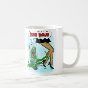 Café Taza de la mujer de la tierra