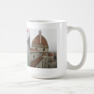 Café Taza de la Multi-Vista de Florencia, Italia