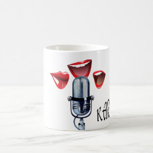 Café Taza de la música de karaoke