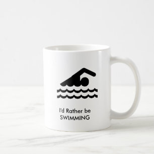 Café Taza de la natación