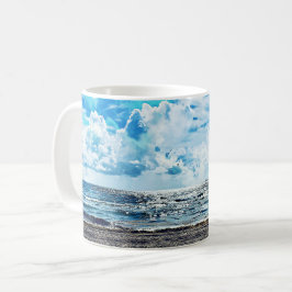 Café Taza de la obra clásica de la playa del Fort