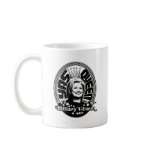 Taza de la obra clásica de la reina de Hillary