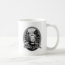 Taza de la obra clásica de la reina de Hillary