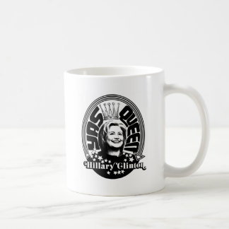 Café Taza de la obra clásica de la reina de Hillary