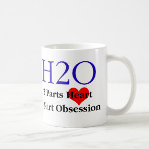 Café Taza de la obsesión de la nadada