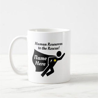 Café Taza de la Oficina de Recursos Humanos Superhéroe