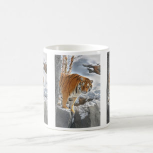 Café Taza de la ojeada del tigre