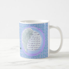 Café Taza de la oración de la serenidad