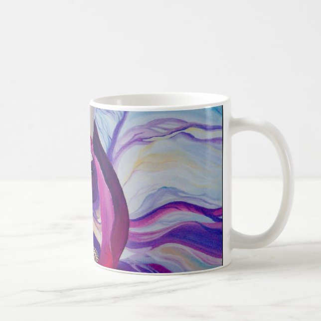 Café Taza de la orquídea (Derecha)