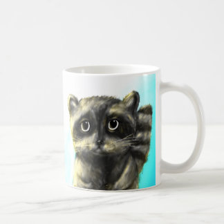 Café Taza De La Oscuridad A La Luz