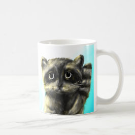 Café Taza De La Oscuridad A La Luz