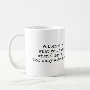 Café Taza de la paciencia