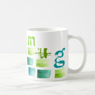 Café Taza de la paleta de los artistas