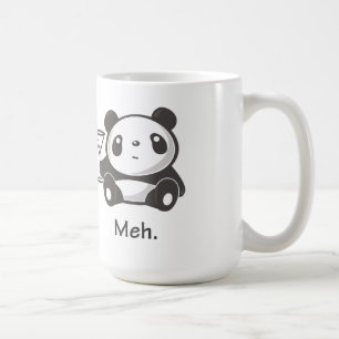Café Taza de la panda de Meh
