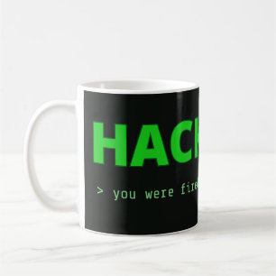 Café Taza de la pantalla de título de Hackfest
