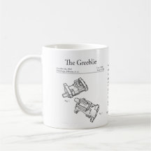 Taza de la patente de Greeblie