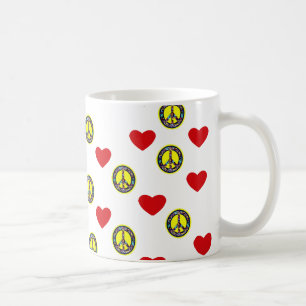 Café Taza de la paz y del amor