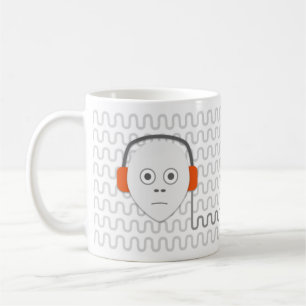 Café Taza de la persona de la vaina