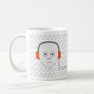 Café Taza de la persona de la vaina