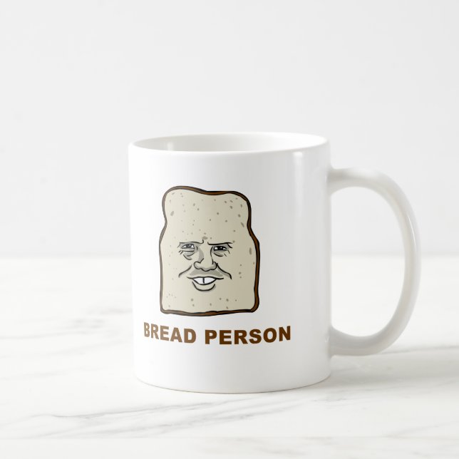 Café Taza de la persona del pan (Derecha)