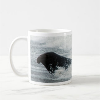 Café Taza de la persona que practica surf del sello de