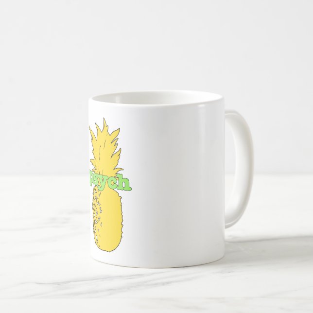Café Taza de la piña de Psych (Anverso derecho)