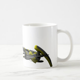 Café taza de la pintada 3d