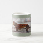 Café Taza de la pintura del Dachshund por<br><div class="desc">Taza de la pintura del Dachshund por Willowcatdesigns</div>