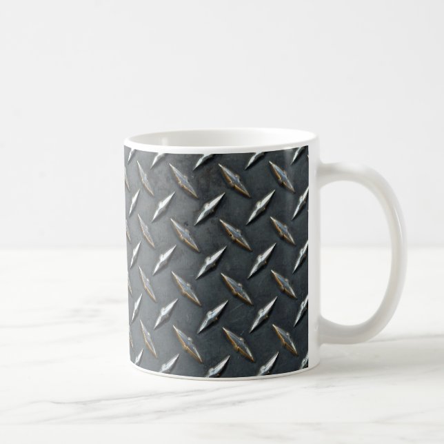 Café Taza de la placa del diamante (Derecha)