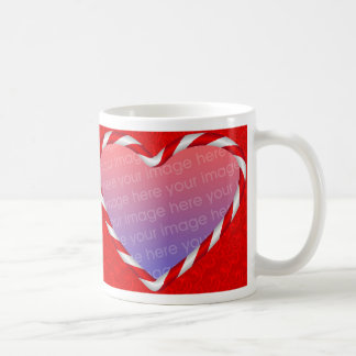 Café Taza de la plantilla de la foto de la tarjeta del
