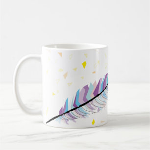 Café Taza de la pluma
