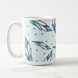 Café Taza de la pluma y del punto