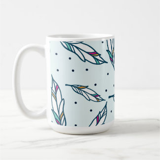 Café Taza de la pluma y del punto