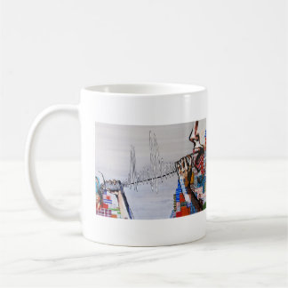 Café Taza de la porcelana de la fuente de alimentación