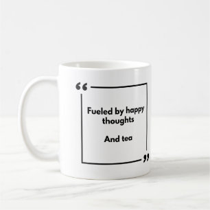 Café Taza de la positividad - llena de pensamientos fel