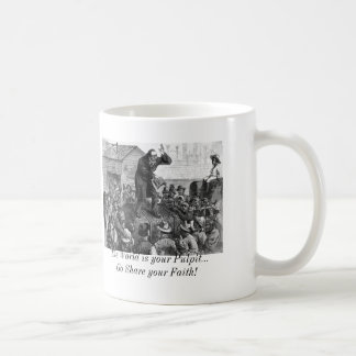 Café taza de la predicación del evangelio