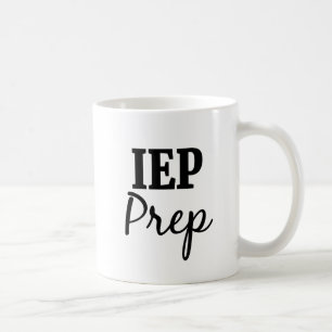 Café Taza de la preparación del IEP