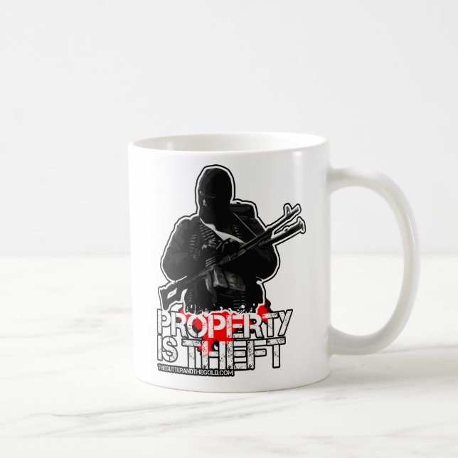 Café taza de la propiedad (Derecha)