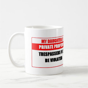 Café Taza de la propiedad privada