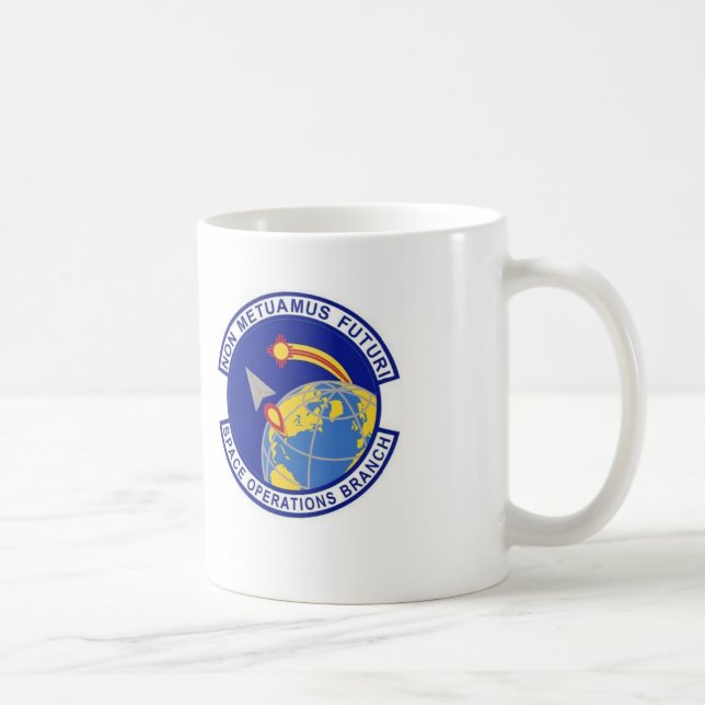Café Taza de la rama de las operaciones del espacio (Derecha)